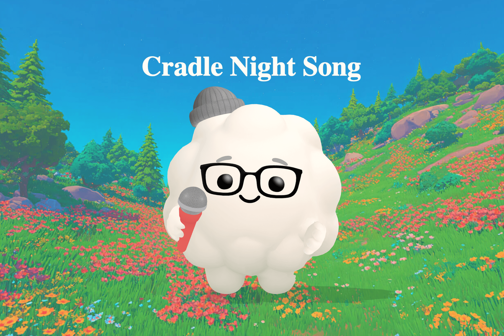 A soft, dreamy nighttime scene with glowing stars, a warm lamp beside a crib, and moonbeams drifting over a calm sea.