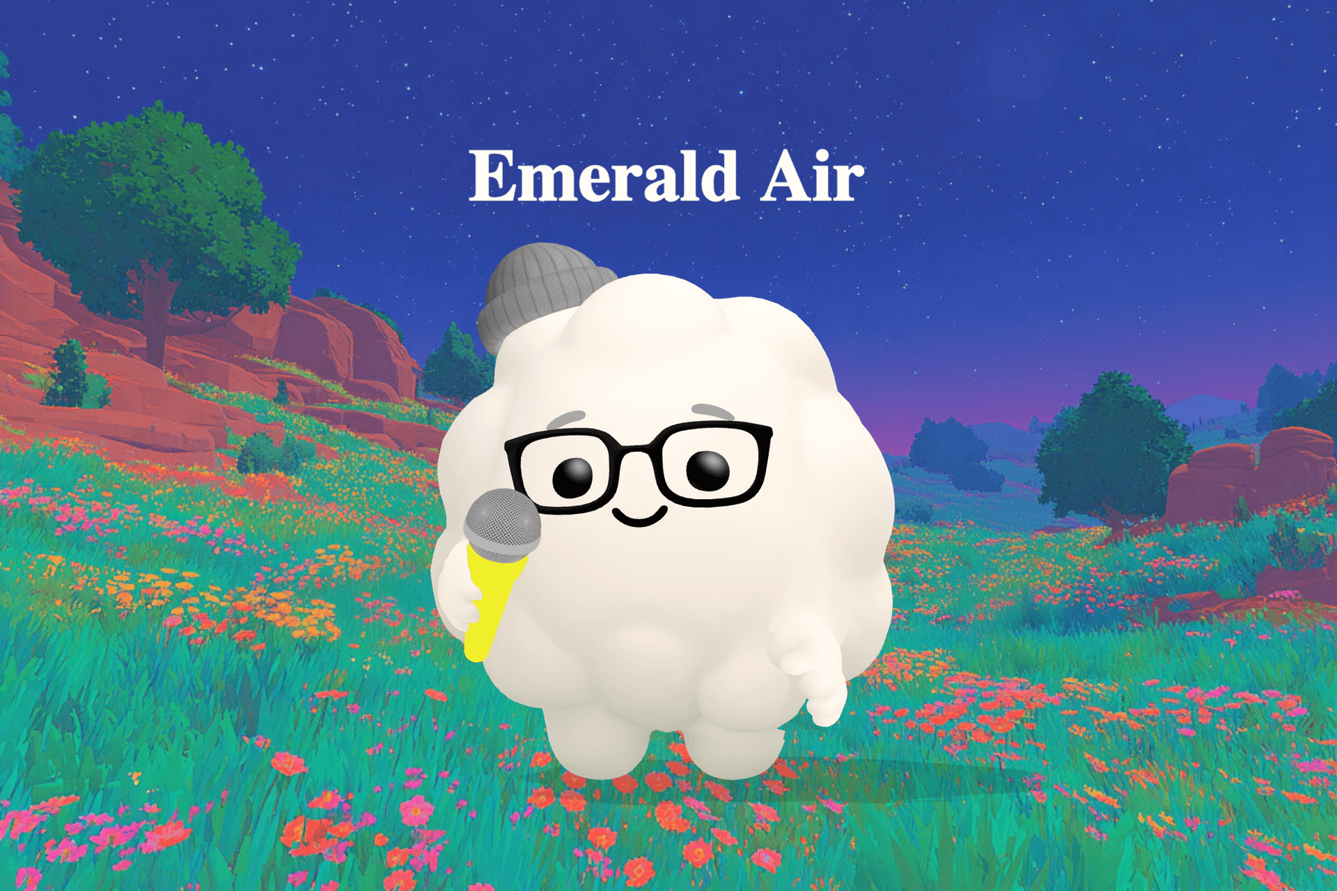 A dreamy Irish countryside at twilight with rolling green hills, a glowing silver river, and soft golden light settling over a peaceful meadow.