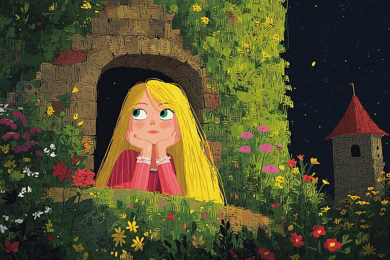 Rapunzel Bedtime Story