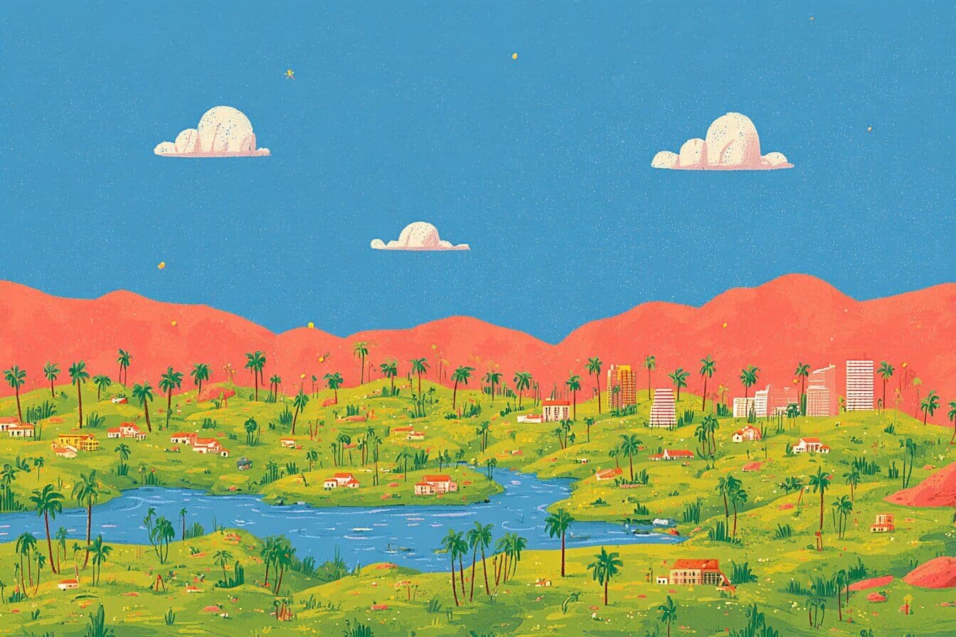 A child in a museum lab gently presses a button to light a tiny LED while holding a small notebook.