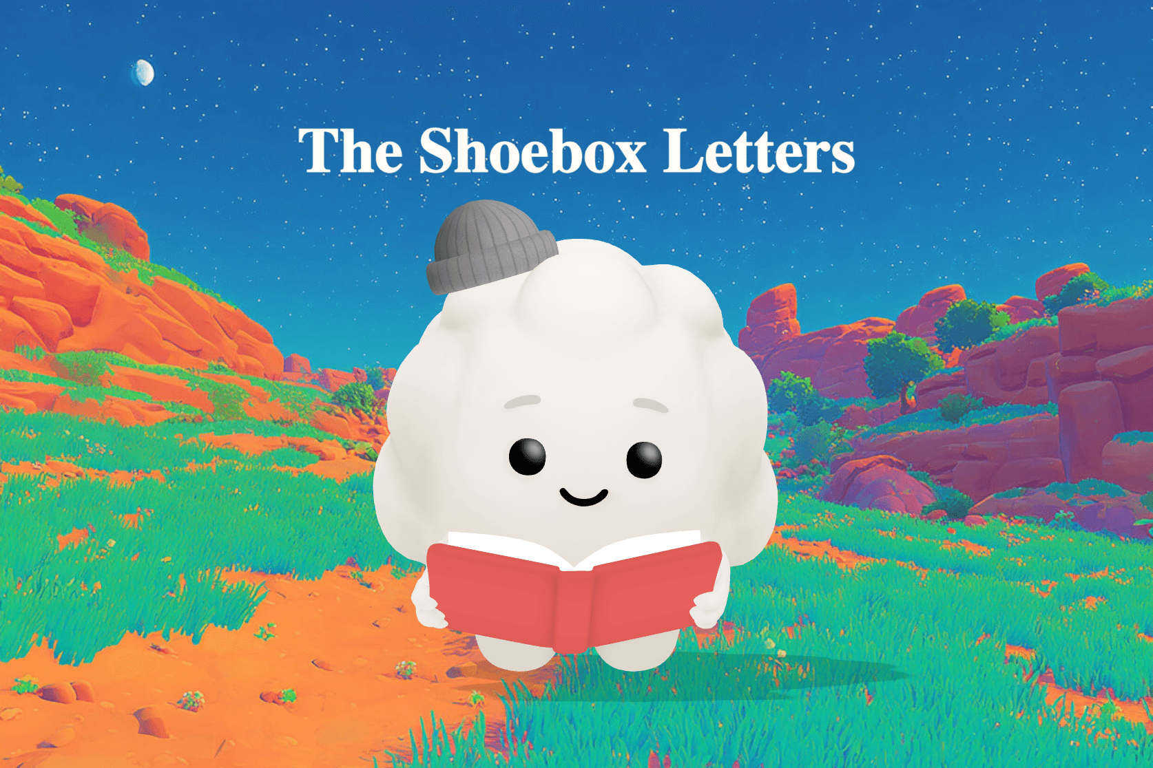 Two sixth grade girls sitting under an oak tree with a shoebox full of folded notes and stickers between them.