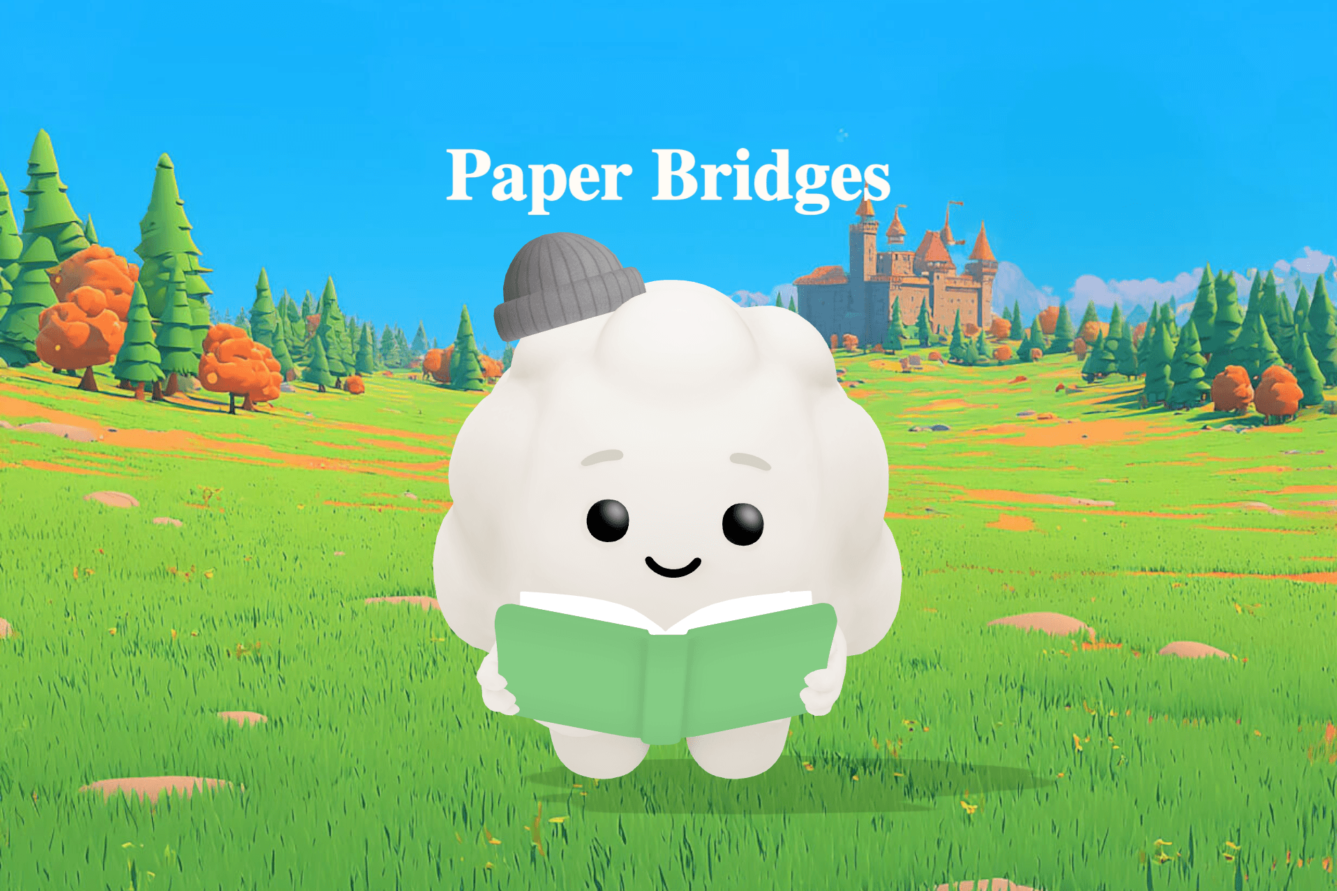 A girl slips a folded note into a library book while snow falls softly outside the window.