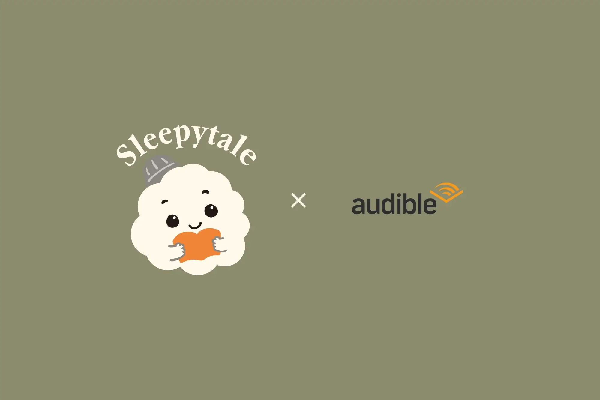 Sleepytale vs Audible bedtime story comparison showing a personalized AI story app versus the world's largest audiobook library for kids.