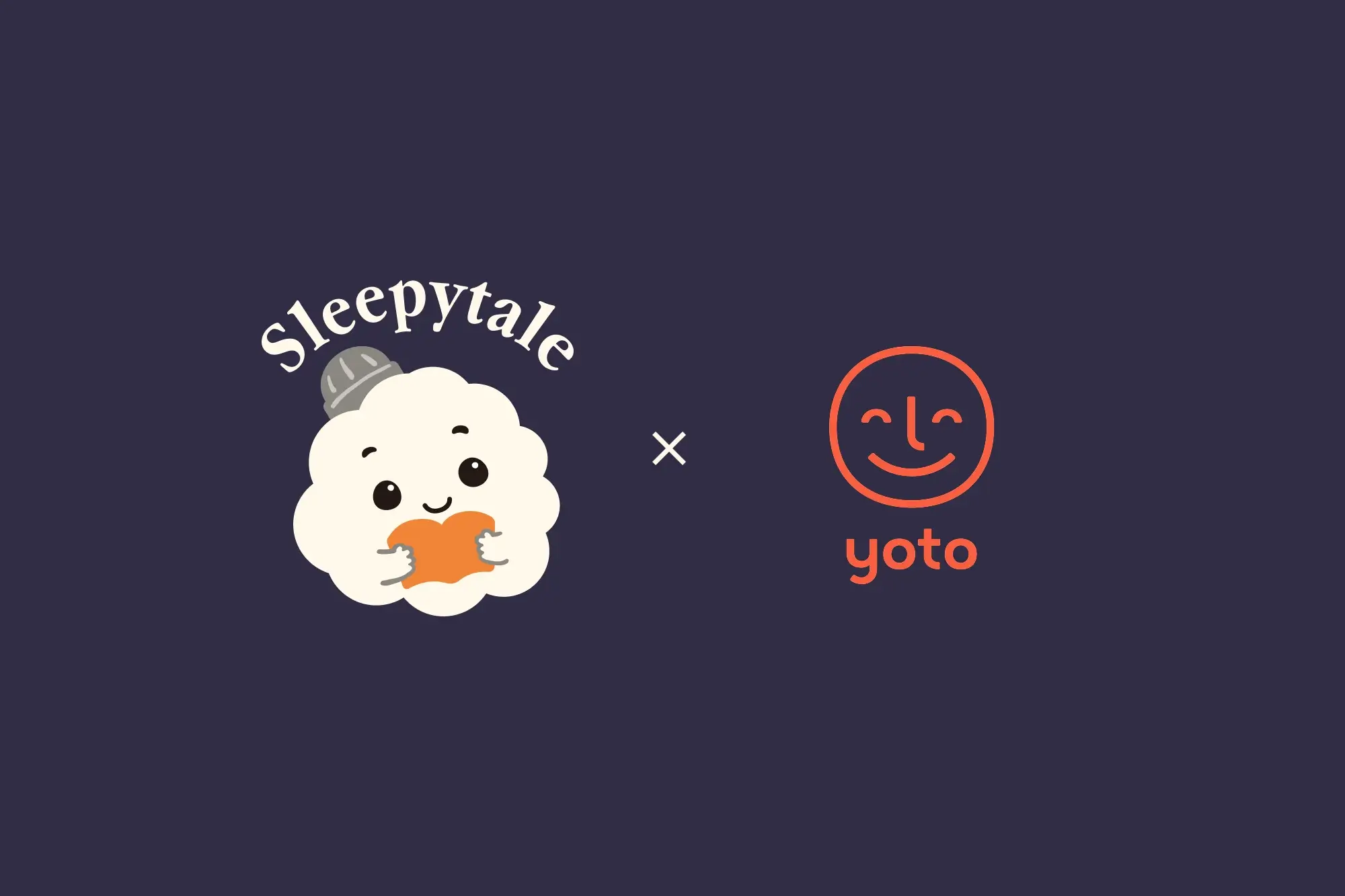 Sleepytale vs Yoto Player comparison showing a personalized AI bedtime story app versus a screen-free kids audio player with physical content cards.