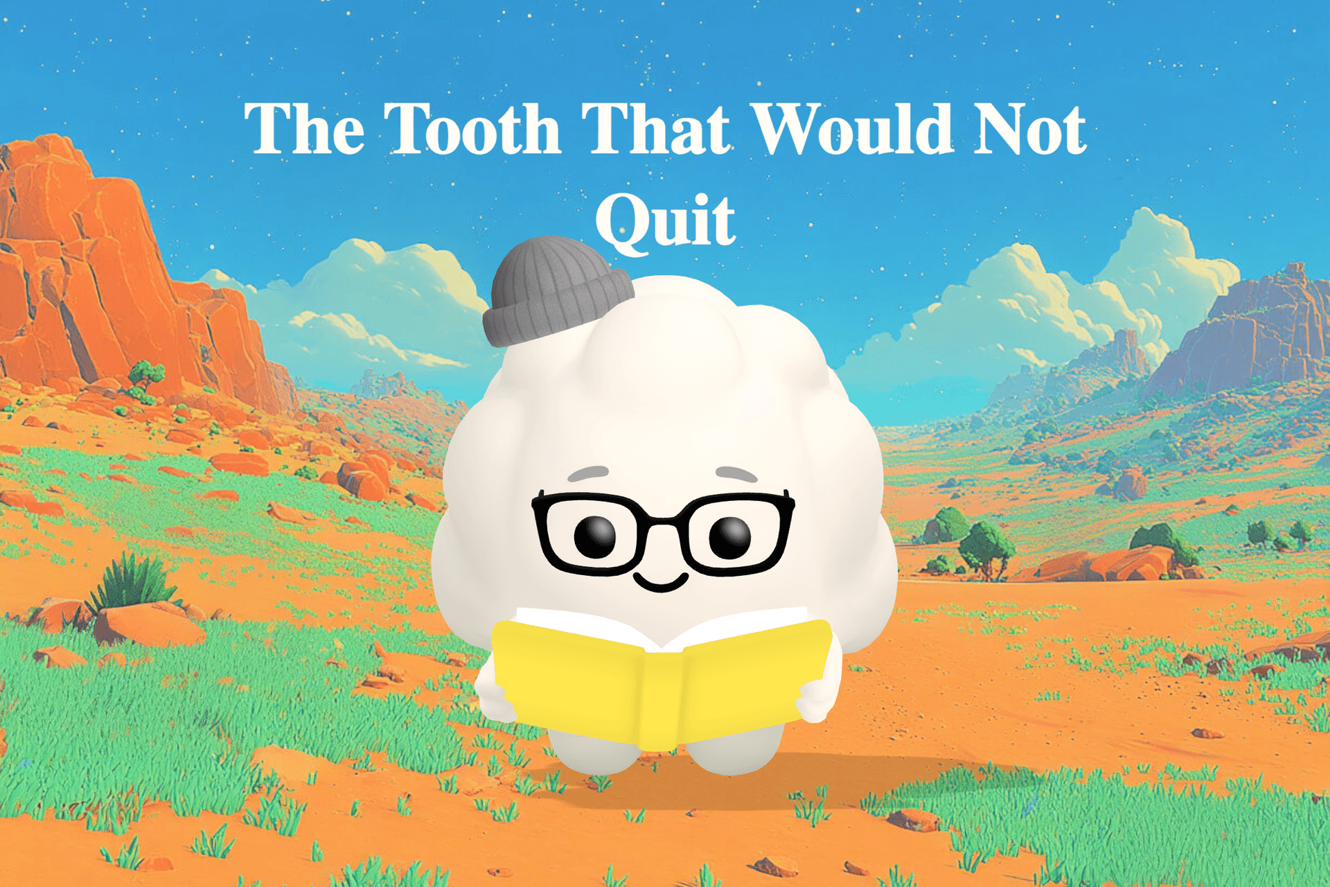 A young girl sitting at the dinner table holds up a tiny tooth she just found in her mashed potatoes while her family cheers.