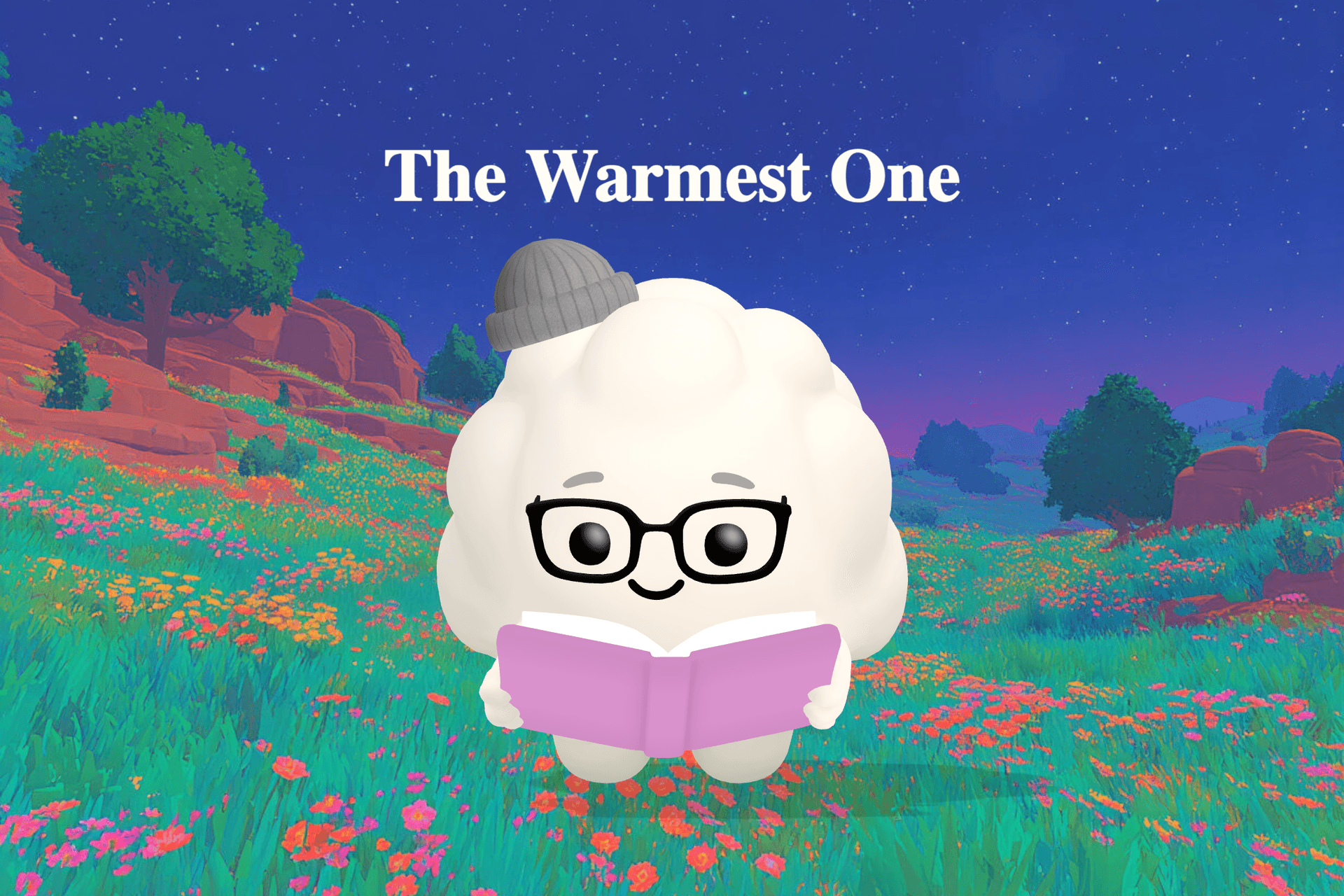 A young girl named Nora sits on the edge of her bed wearing an oversized gray sweatshirt with the hood pulled up, bathed in soft evening light.