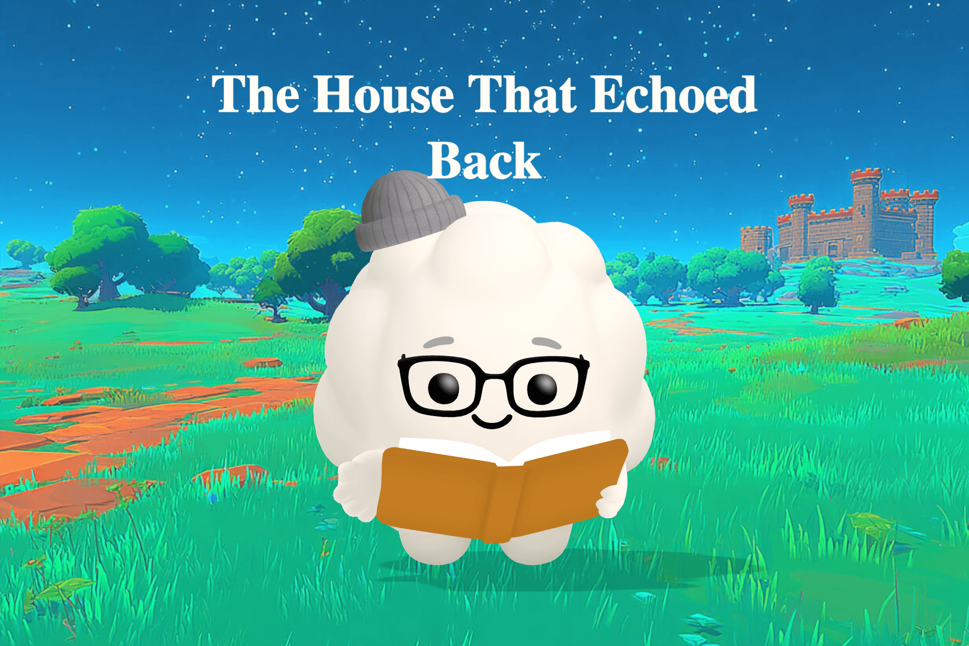 A boy standing alone in a sunlit empty hallway, listening to the echo of his footsteps as light streams through a window at the end of the hall.