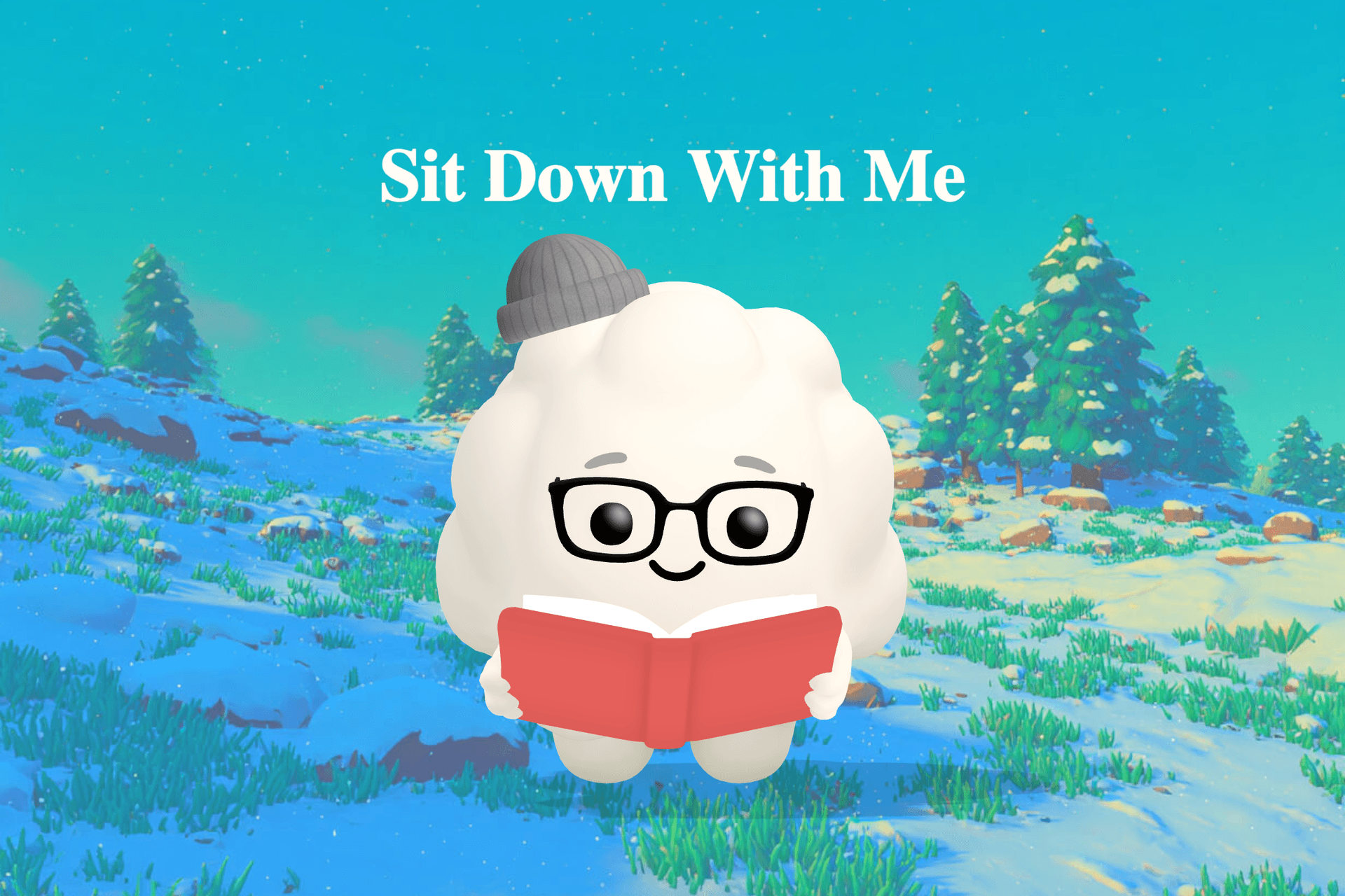 A mother and her young daughter sit together cross legged on the floor of a bright grocery store aisle surrounded by cereal boxes.