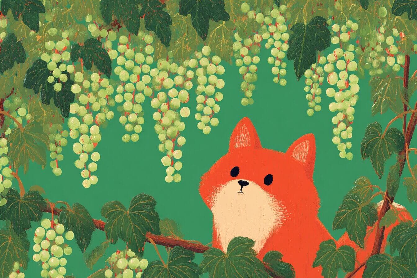 The Fox And The Grapes Bedtime Story