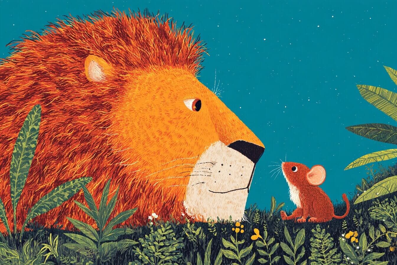 The Lion And The Mouse Bedtime Story