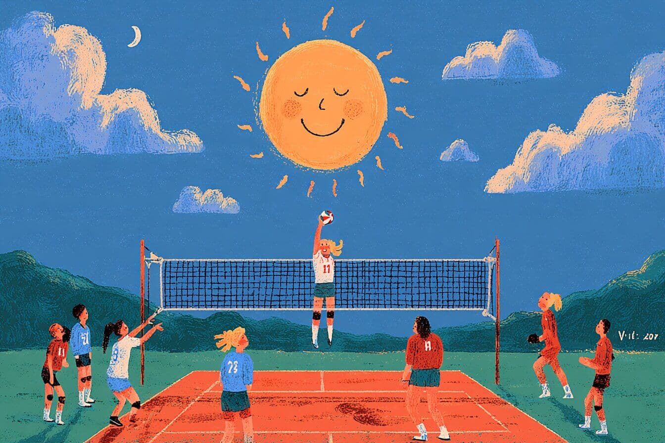 Volleyball Bedtime Stories