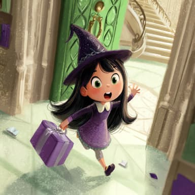 Princess fairy tale about destiny, glowing magic, and forest wisdom