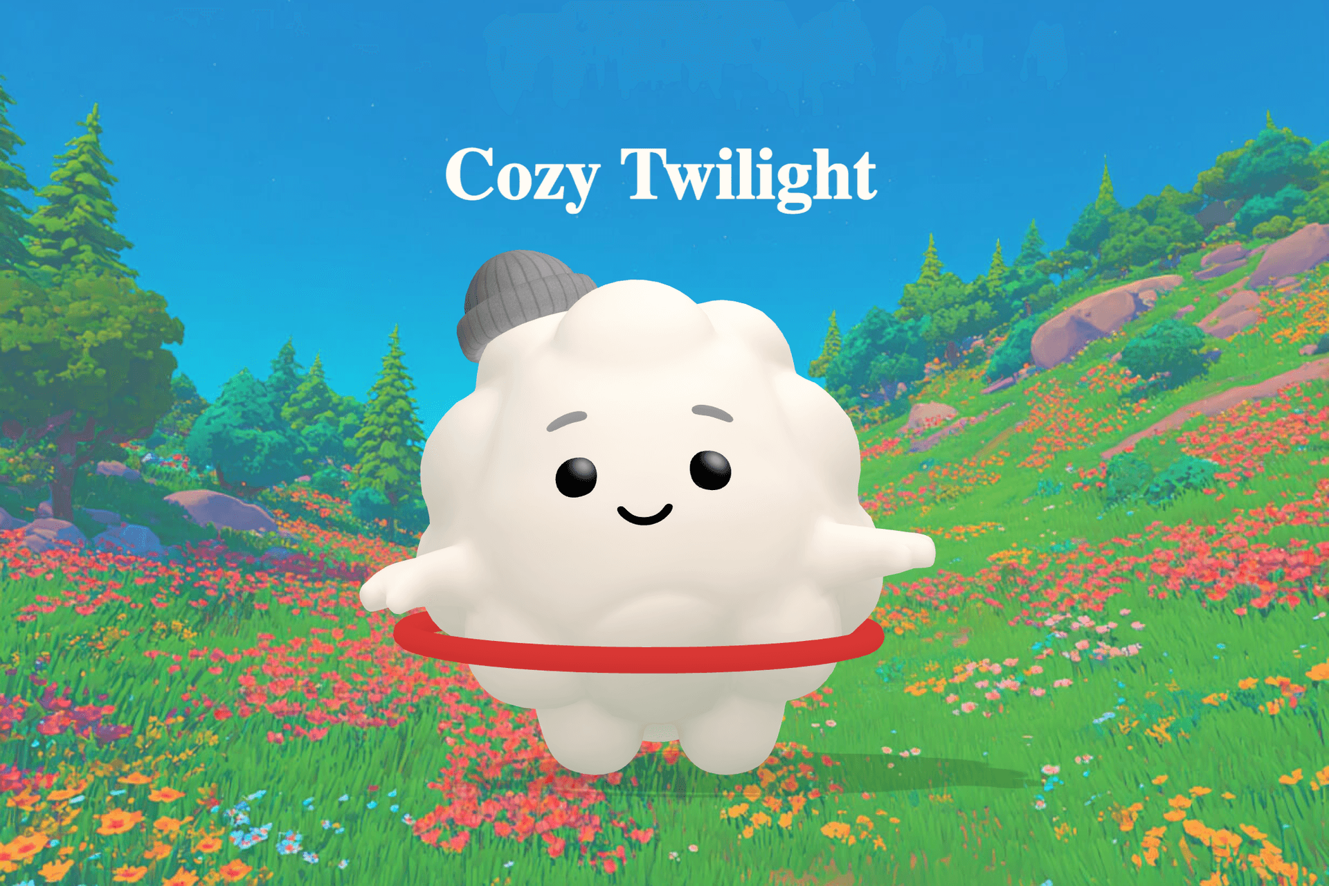 A soft, dreamy lullaby scene with gentle moonlight glowing over a calm ocean beneath quiet stars and a distant forest.