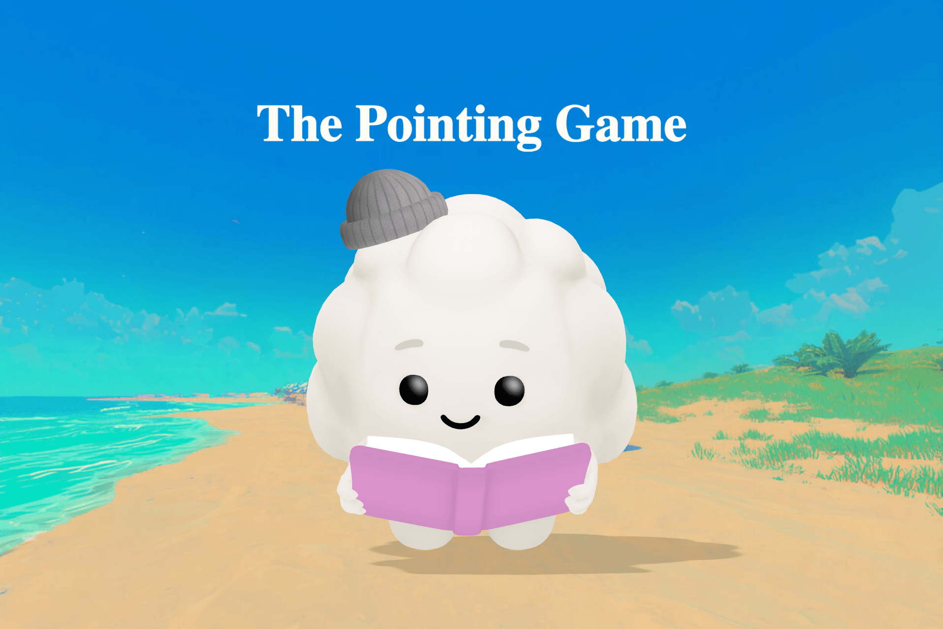 Two students sit at a library table surrounded by colorful autumn leaves, silly drawings, and a poster board about city parks.