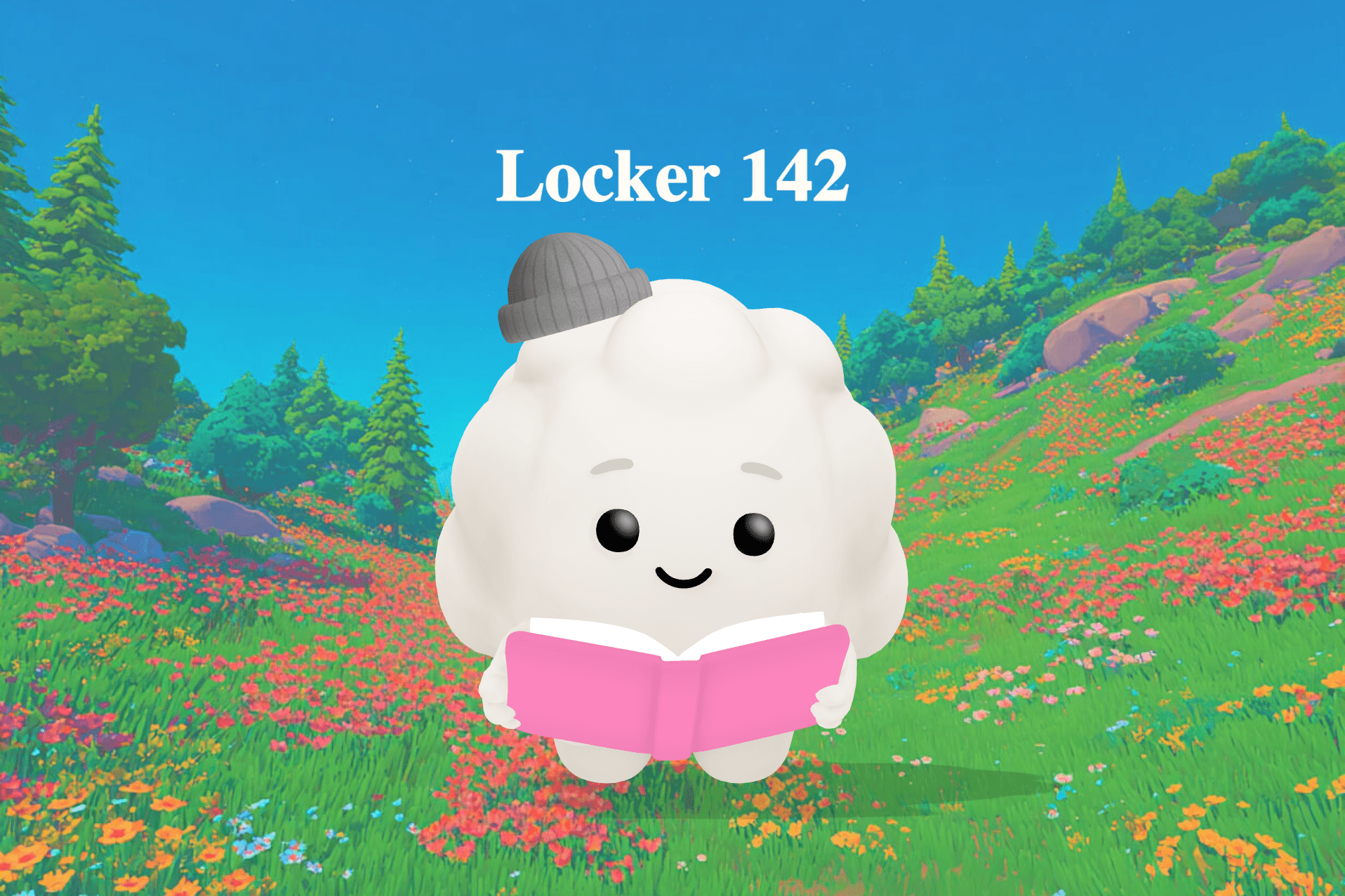 A teenager in a school hallway holds a handwritten letter beside an open locker with sunlight streaming through a nearby window.